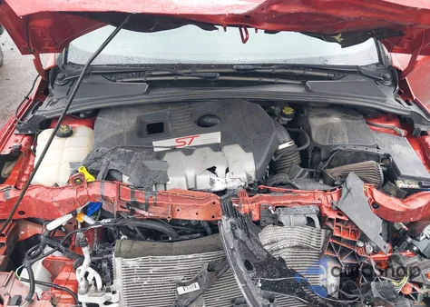 2018 Ford Focus St from USA, damaged, VIN 1FADP3L99JL289586